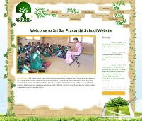 CLICK TO ENLARGE : Web Development : Sri Sai Prasanthi School
